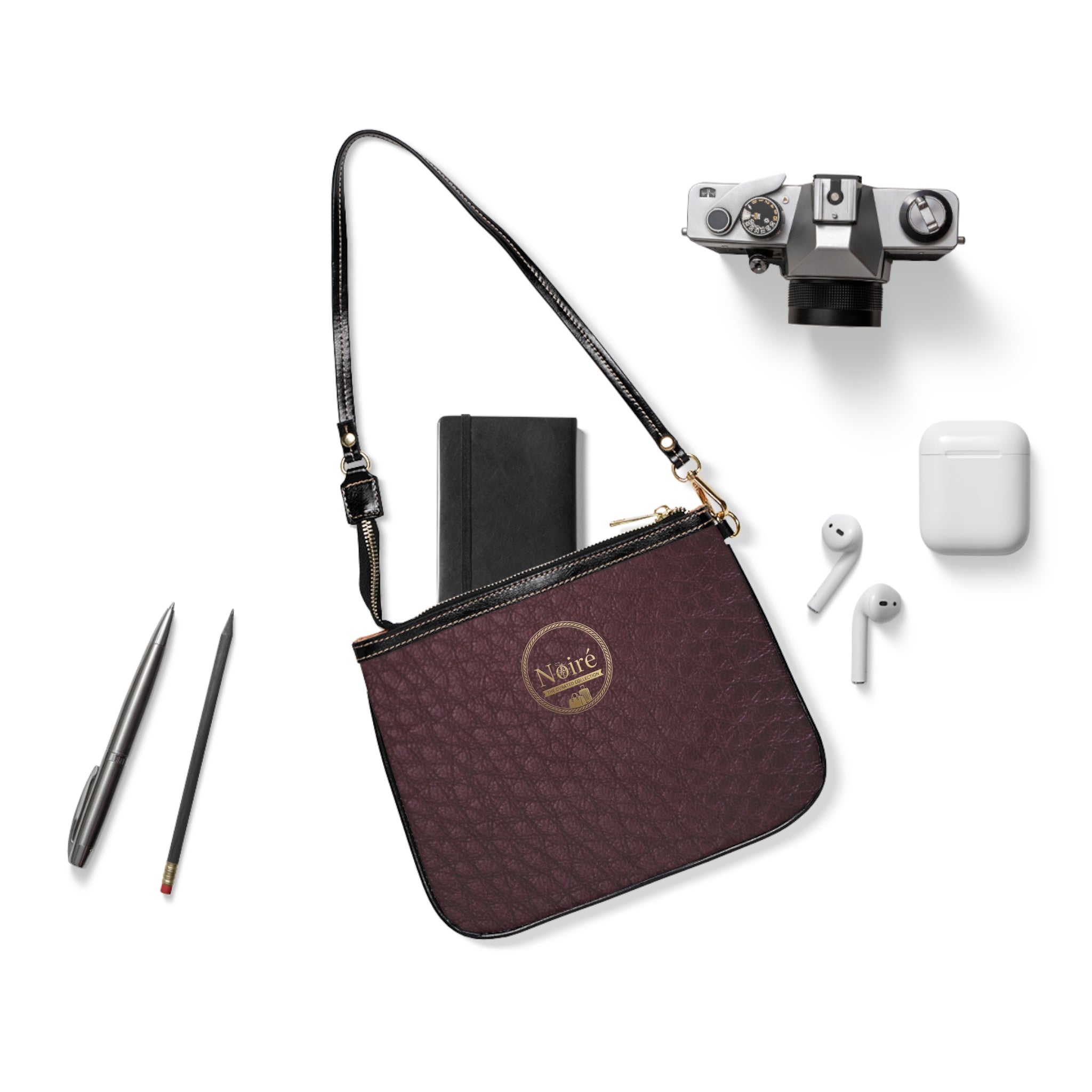 Maroon Small Shoulder Bag