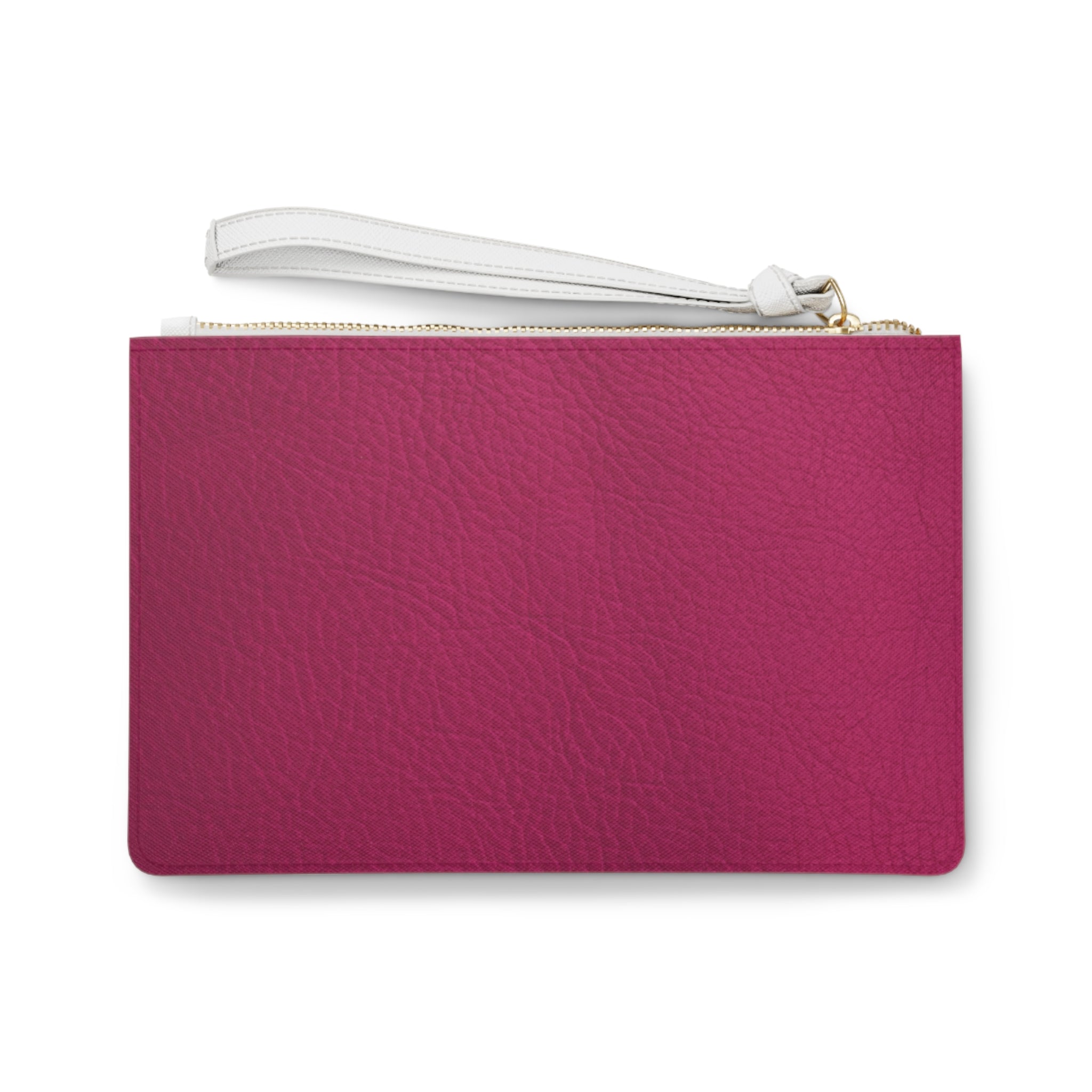 Noire  Clutch Bag — Pink Leather Wristlet Purse